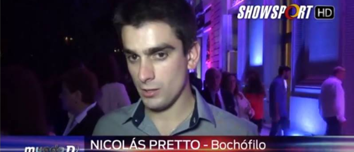 Nicolás Pretto fue distinguido como uno de los Diez Jóvenes Sobresalientes